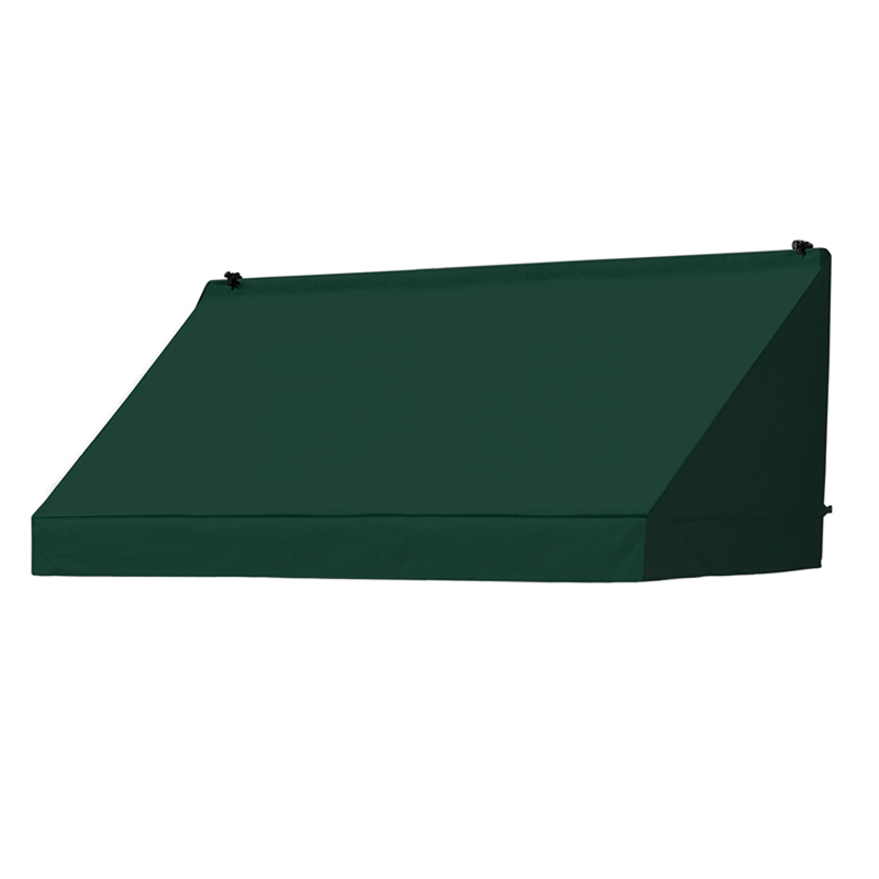 6' Traditional Awnings in a Box, Forest Green