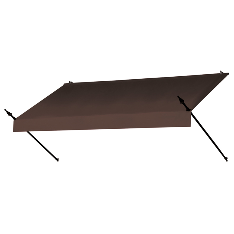 8' Designer Awnings in a Box Cocoa