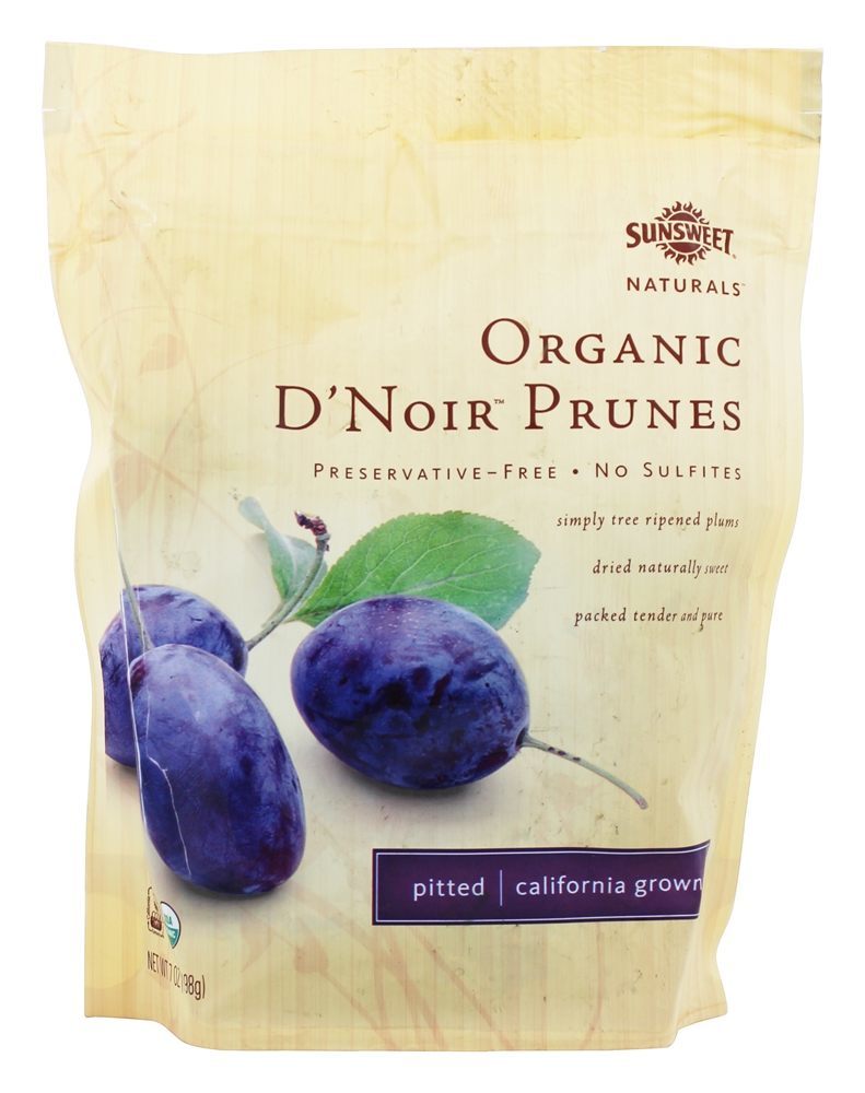 Sunsweet Naturals Prune Organic Dried Fruit (12x7Oz)