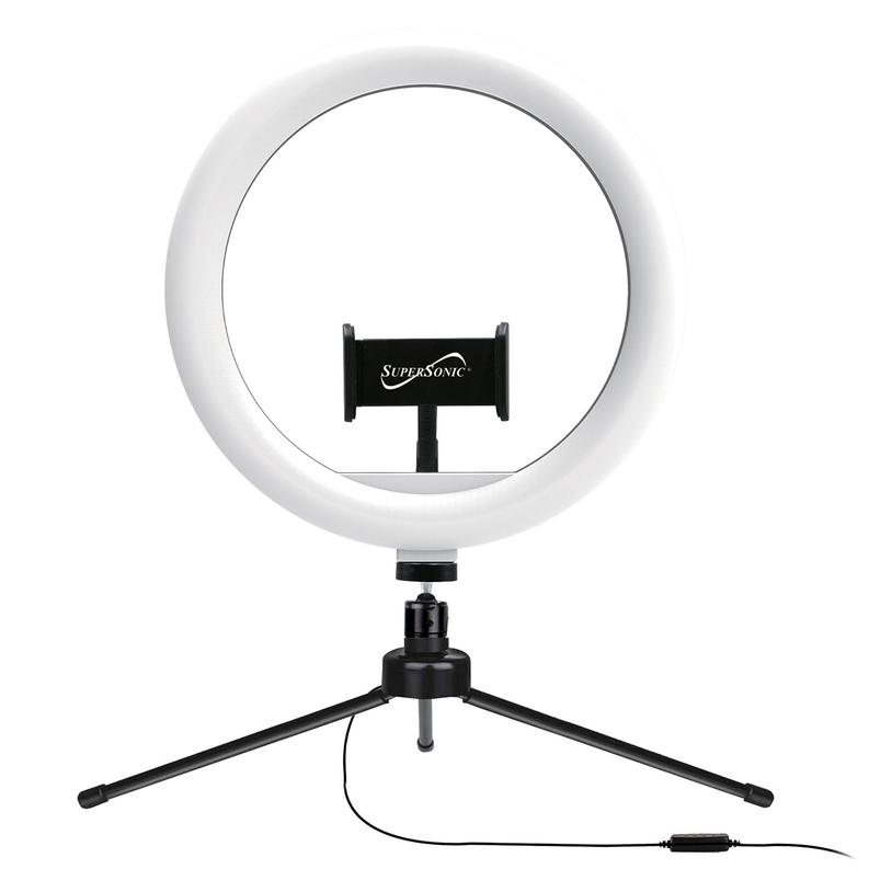 PRO Live Stream 10" LED Table Top Selfie Ring Light (SC-1210SR)