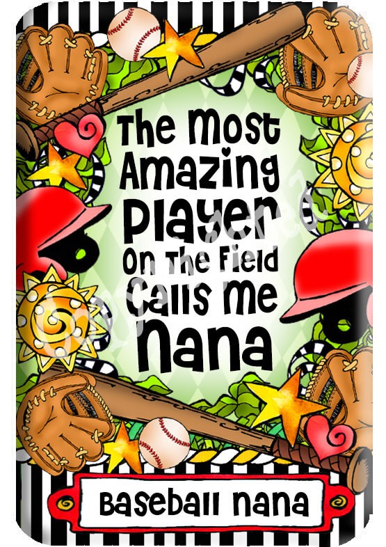 Baseball Family  Magnet - Baseball-NANA