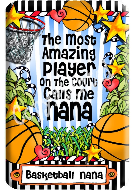 Basketball Family  Magnet - Basketball-NANA