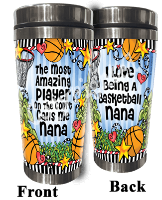 Basketball Family Stainless Steel Tumbler -  Basketball-NANA
