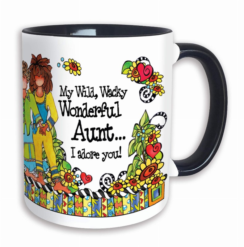 Family Member Cermaic Mug -  Aunt