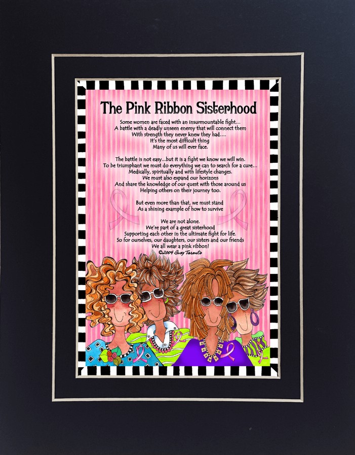 Pink Ribbon Sisterhood (with Story)