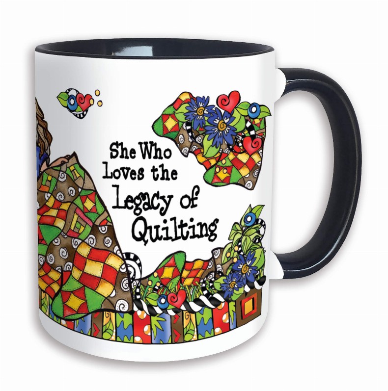 Quilt Collection Ceramic Mug -  Quilt #2_LEGACY