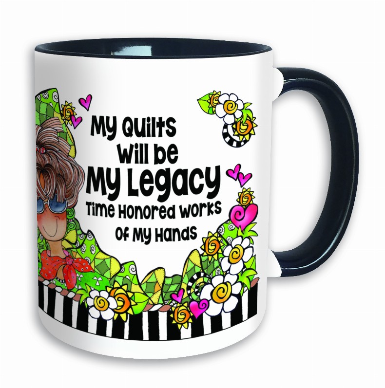 Quilt Collection Colored Mug - My Legacy