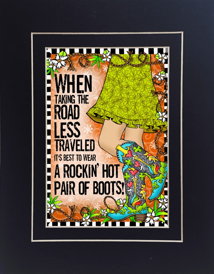 Road Less Traveled / Rockin' Hot Pair of Boots (TingleBoot)