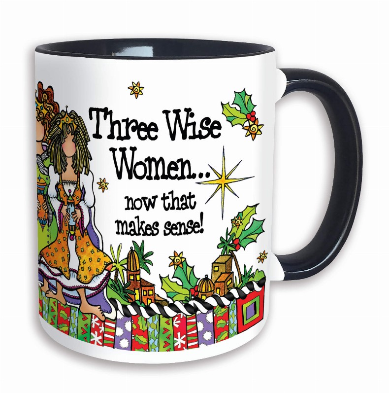 Wacky Ceramic Mug -  Wise Women