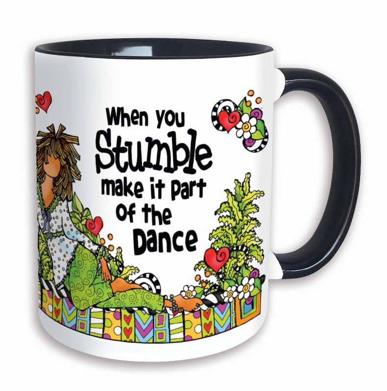 Wacky Ceramic Mug -  Stumble