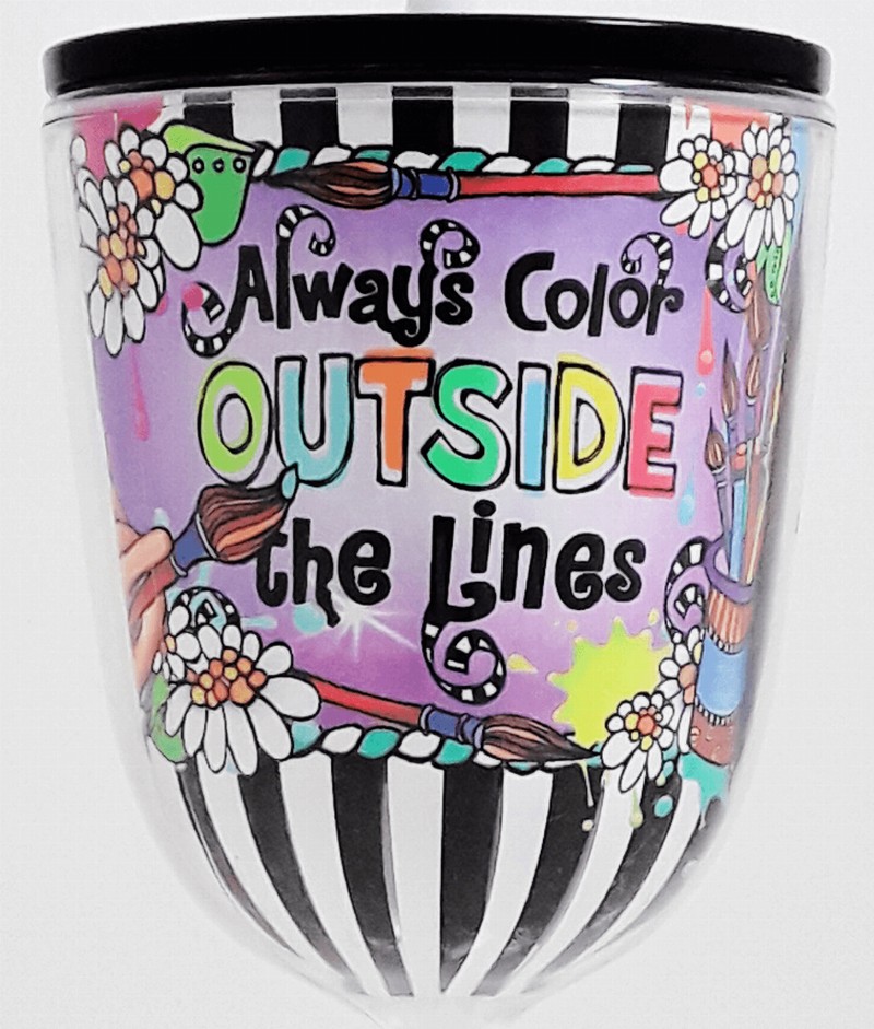 Wacky Tingle Cup -  Color Outside the Lines