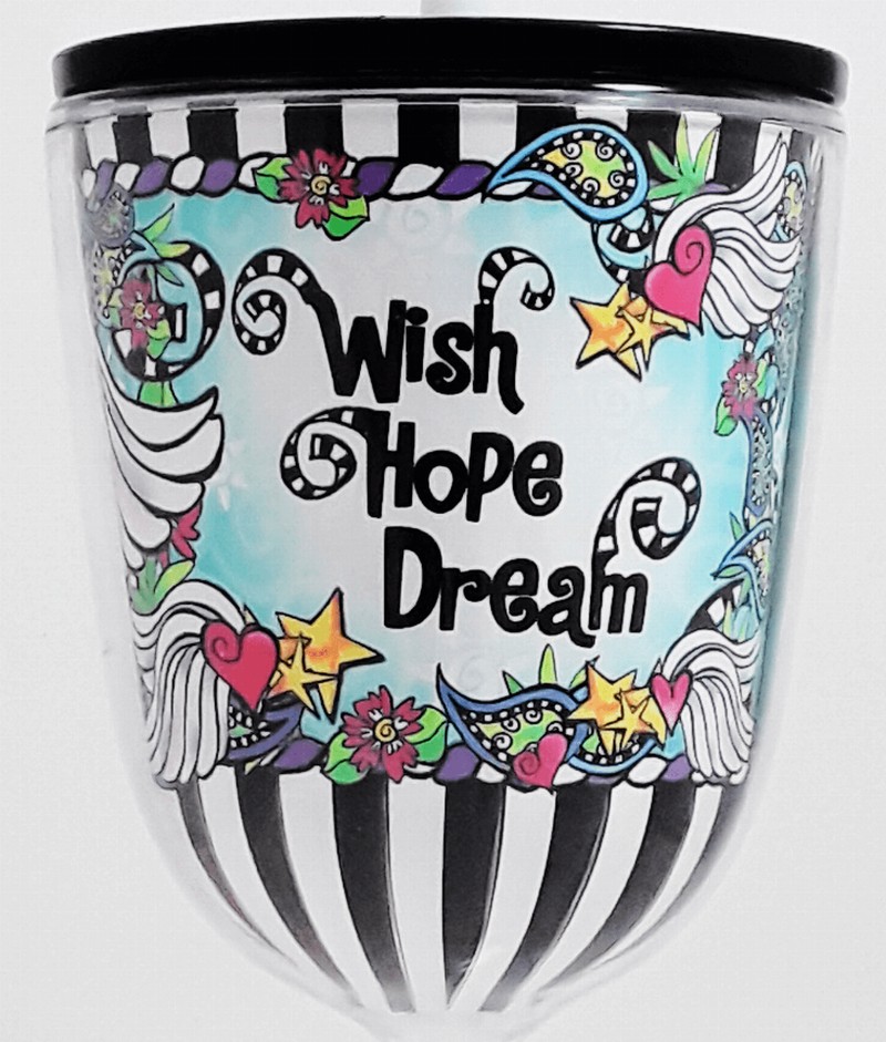 Wacky Tingle Cup -  Wish Hope Dream