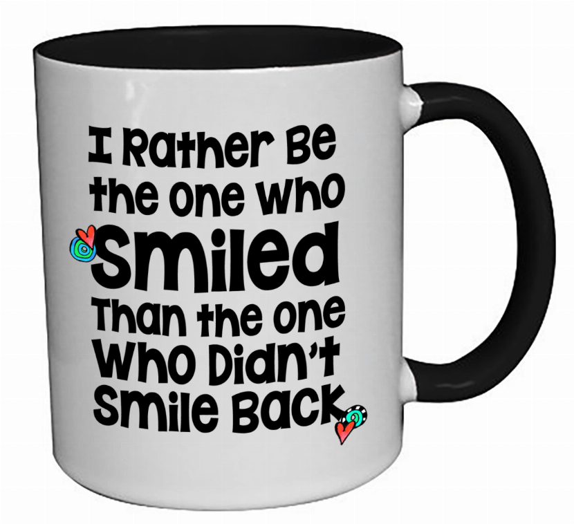 Wonderful Wacky Ceramic Mug - Smiled