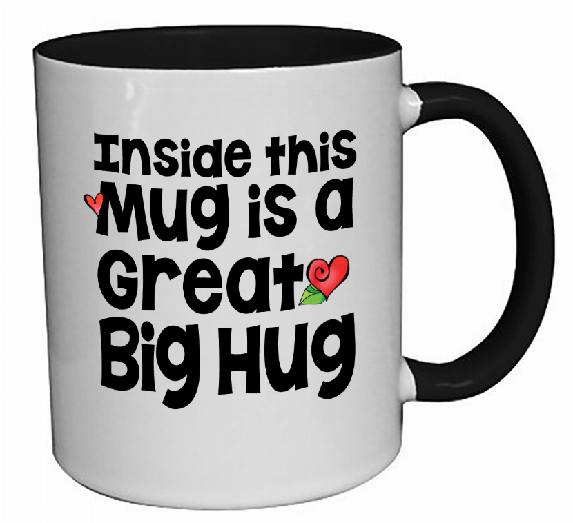 Wonderful Wacky Ceramic Mug - Hug Mug