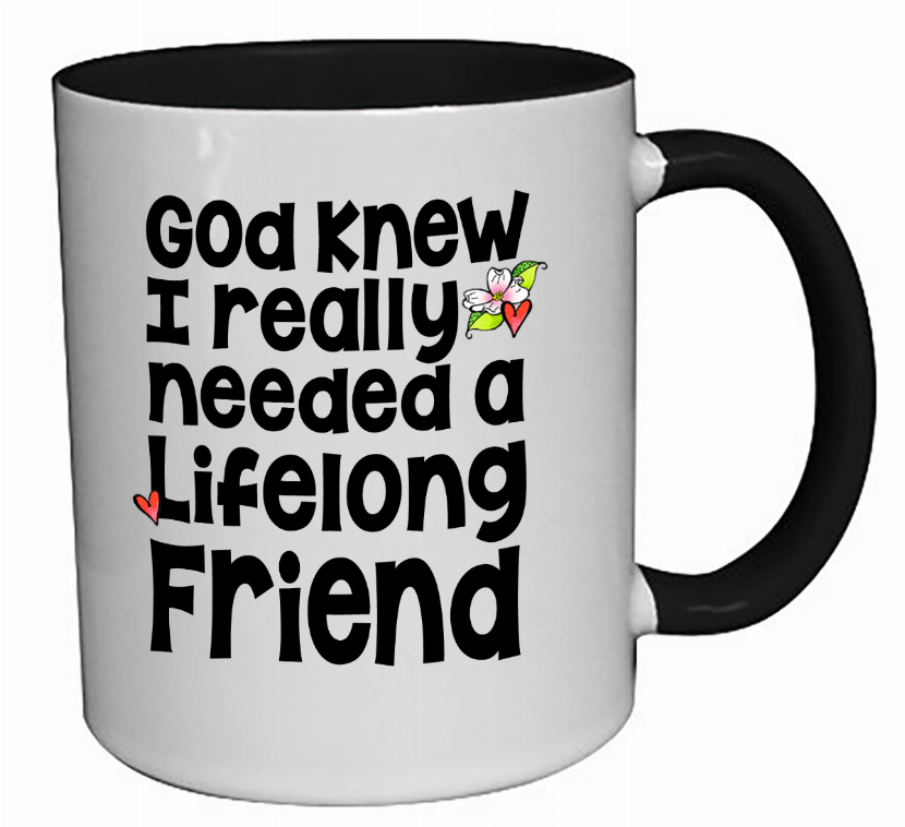 Wonderful Wacky Ceramic Mug - Lifelong Friend