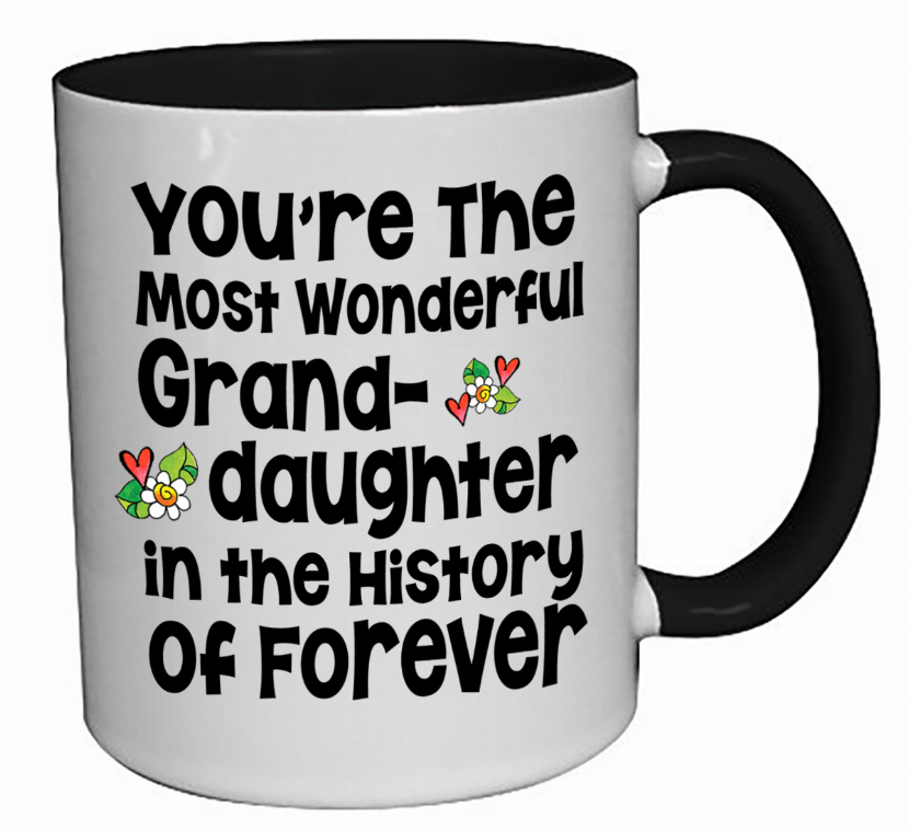 Wonderful Wacky Ceramic Mug - Wonderful Granddaughter
