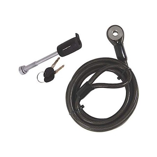 Locking Threaded Hitch Pin - 1/2 In Plus 6.5 Ft. Cable