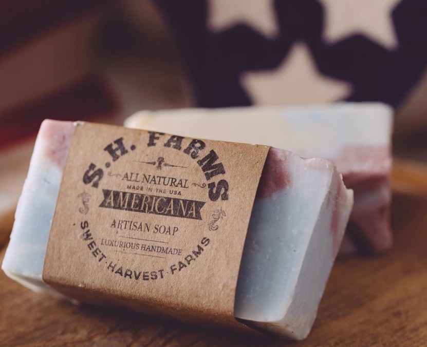 Organic Handmade Soap - 7ozAmericana