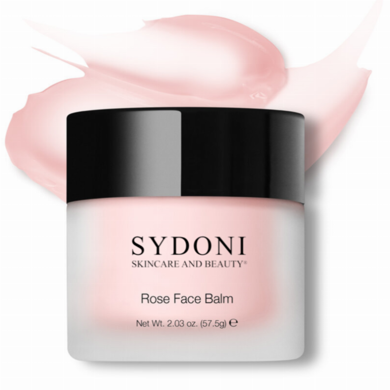 As Seen In Glamour And British Vogue Rose Face Balm With Rose Water And Glycerin 2.03 Oz. (57.5G)