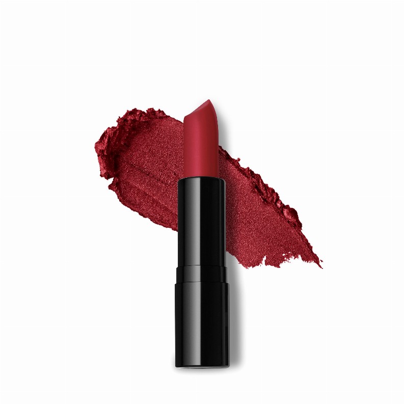 Luxury Matte Lipstick 0.12 Oz. - Red Carpet Red-True red, brown cool based undertone