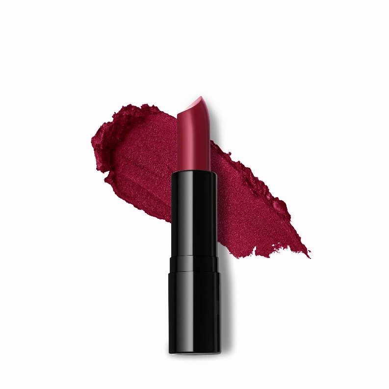 Luxury Matte Lipstick 0.12 Oz. - Valentina-Plum red with a cool undertone