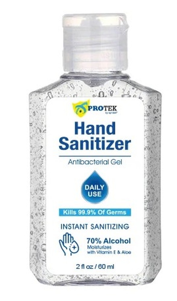 Hand Sanitizer Gel 70% Alcohol - (Pack of 10)