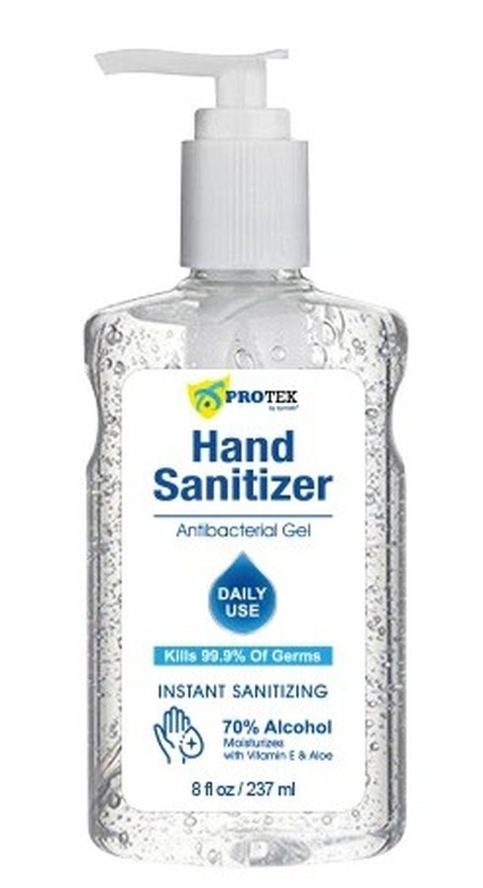 Hand Sanitizer Gel 70% Alcohol - (Pack of 10)