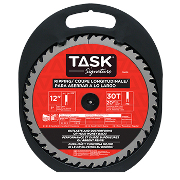 12"x30Tx1" TASK Signature Ripping Blade