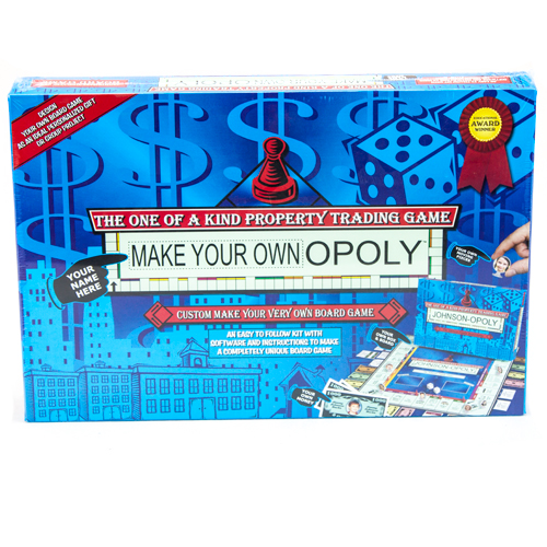 Make Your Own Opoly Board Game 