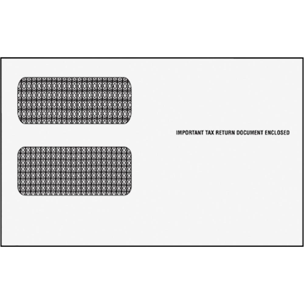 Adams 1099-NEC Envelopes - Document - 3 3/4" Width x 8 3/4" Length - Gummed - 24 / Pack - White