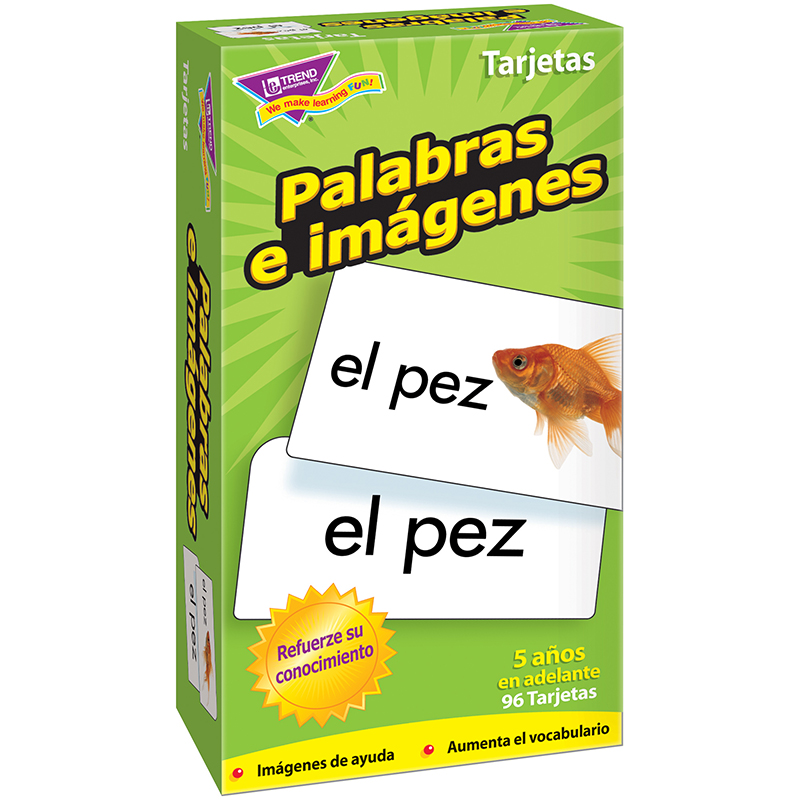 Palabras e imgenes (SP) Skill Drill Flash Cards