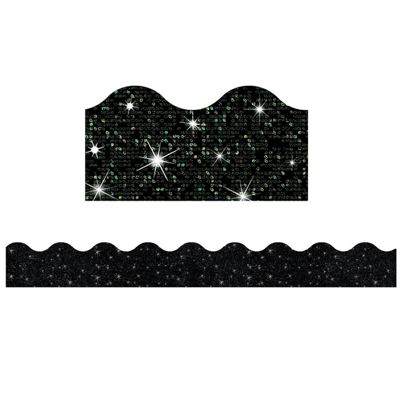 Black Sparkle Terrific Trimmers, 32.5 ft
