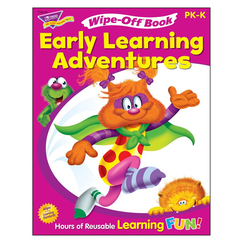 Get Ready for Kindergarten 1 Wipe-Off Book, 28 pgs