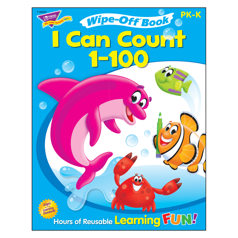 I Can Count 1-100 Wipe-Off Book