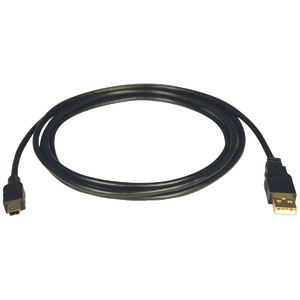 Tripp Lite U030-006 A-Male to Mini B-Male USB 2.0 Cable, 6ft