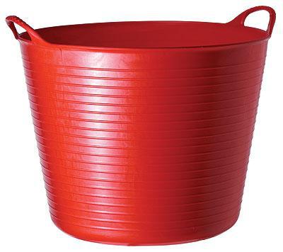 SP14R Small Red 14 Liter Tub