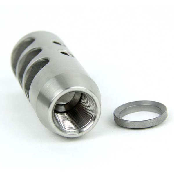 .308 5/8"x24 TPI COMPACT SIZE MUZZLE BRAKE