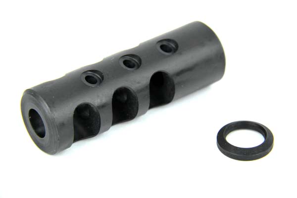 .223/.556 1/2"x28 THREAD FULL SIZE MUZZLE BRAKE