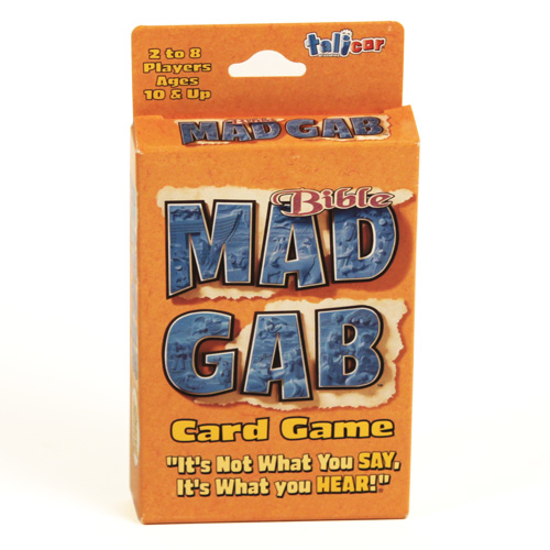 Bible Mad Gab Card Game 