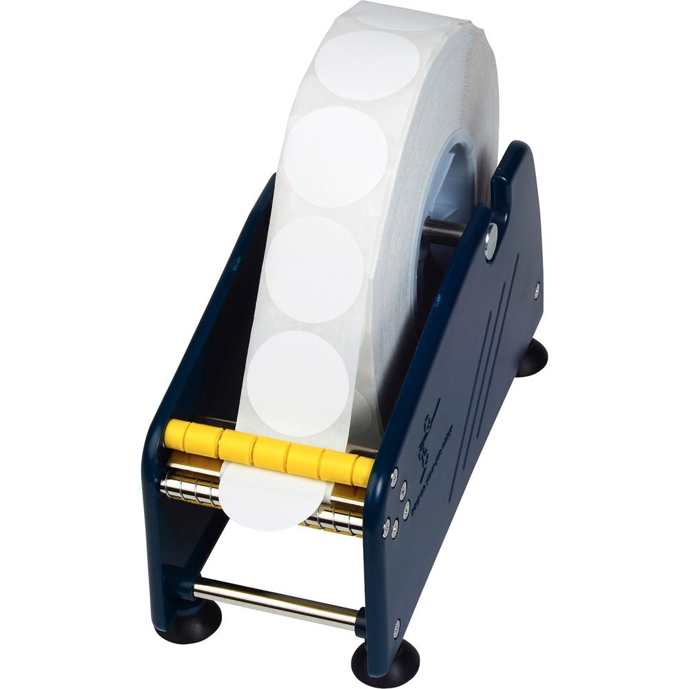Tatco 1-1/2" Diameter White Adhesive Mailing Seals - 1 1/2" Diameter - White - 3000 / Roll - 3000 / Roll