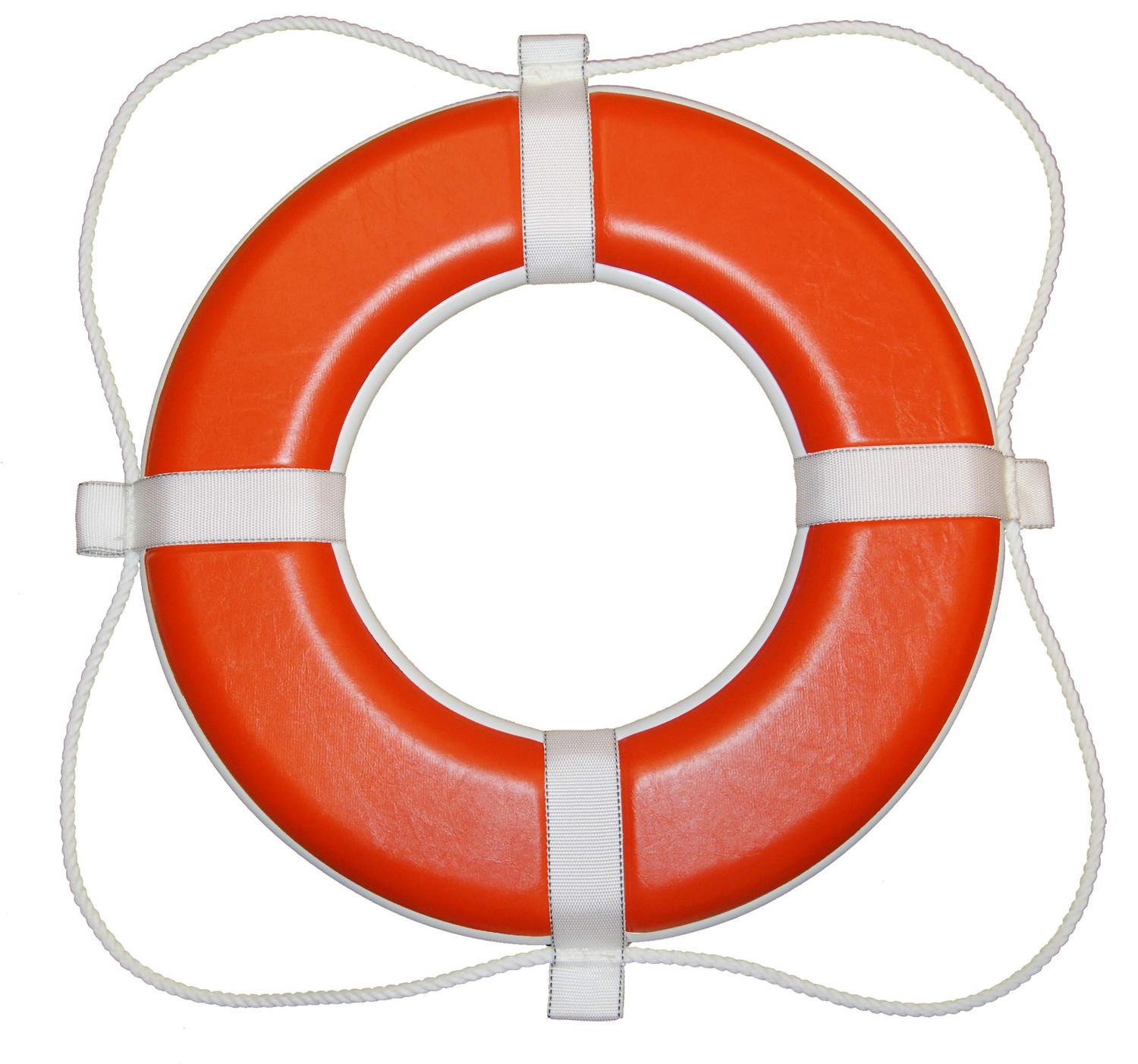 24In Orange Foam Ring Buoy- Single Pack