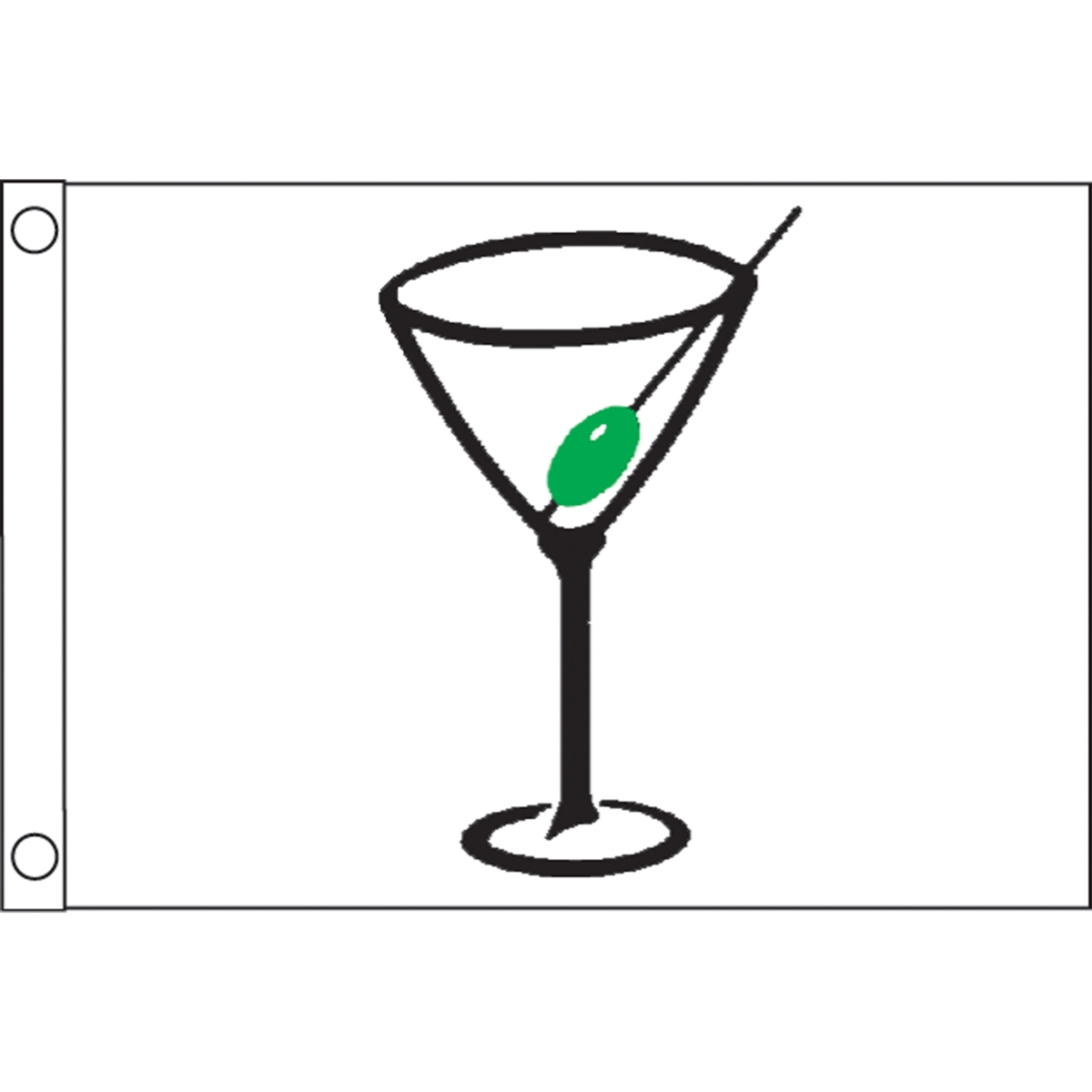 12X18 Cocktail Flag