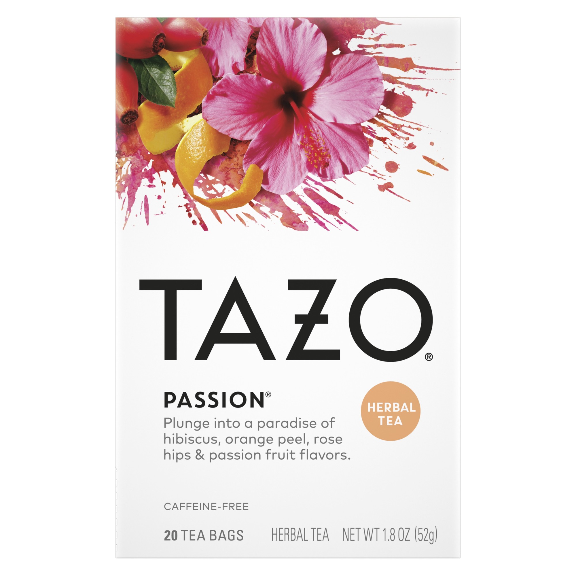 Tazo Tea Herbal Passion Tea (6x20 Bag)