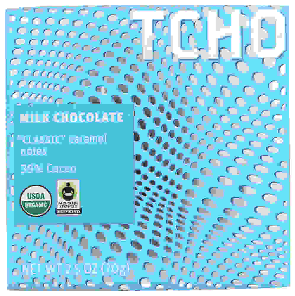 Tcho Classic Milk Chocolate Bar (12x2.5 OZ)
