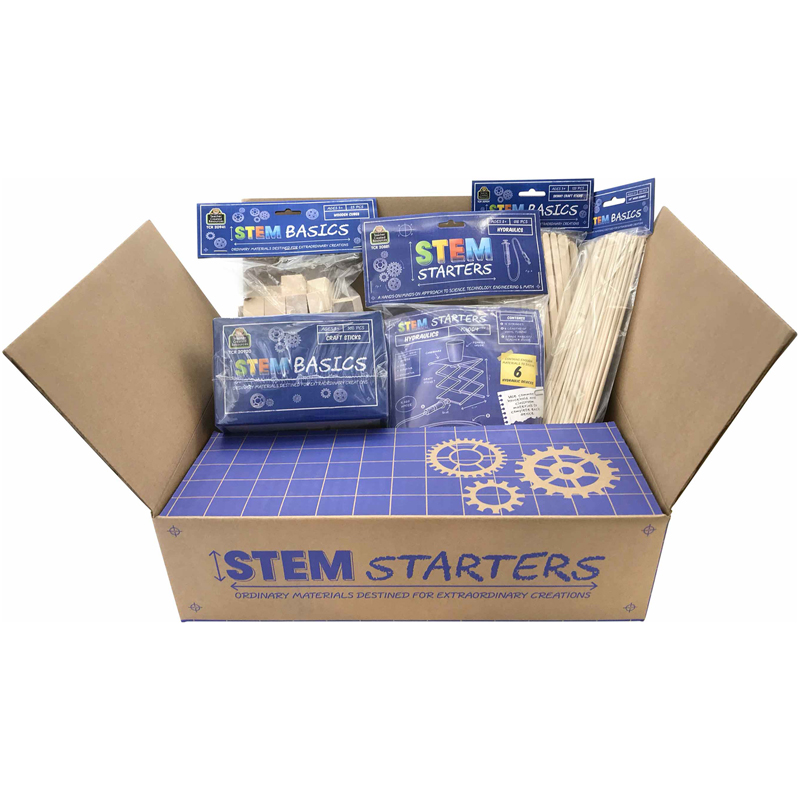 Teacher Created Resources STEM Starters Hydraulics Kit - Project, Student, Education, Craft - 4"Height x 11"Width x 13.50"Length