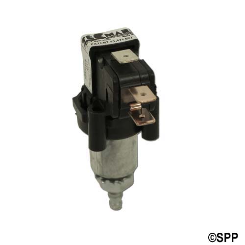 Air Switch, Tecmark, Latching, SPDT, 20A, 1/8" Barb Fitting