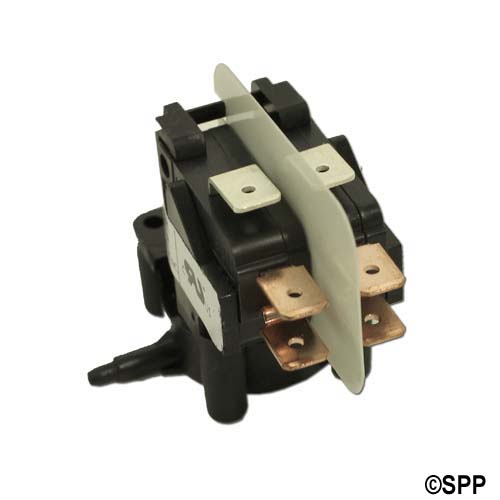 Air Switch, Tecmark, Latching, DPDT, 20A, Side Spout
