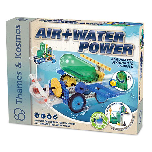 Air and Water Power Pneumatic Hydraulic Engines Kit 