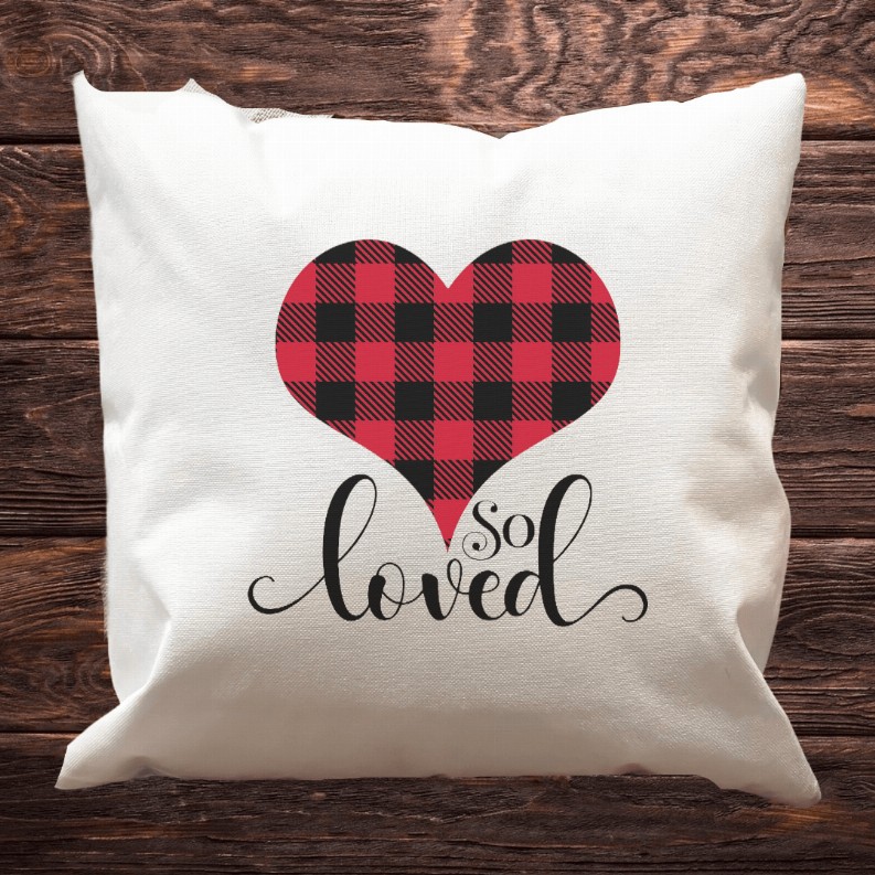 So Loved Pillow Cover