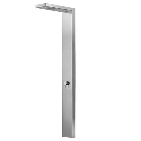 In and Out P22 316 Marine Grade Stainless Steel Wall Mount Shower Panel with Hand Spray